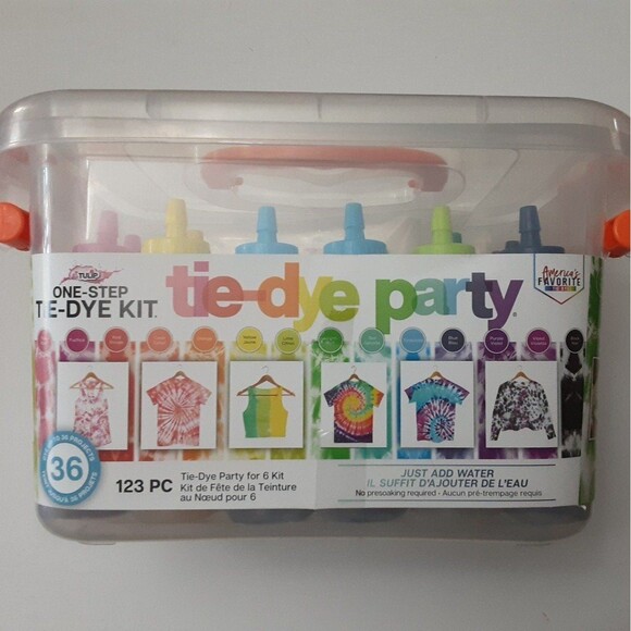 One Step Tie Dye Party Kit - Picture 5 of 5